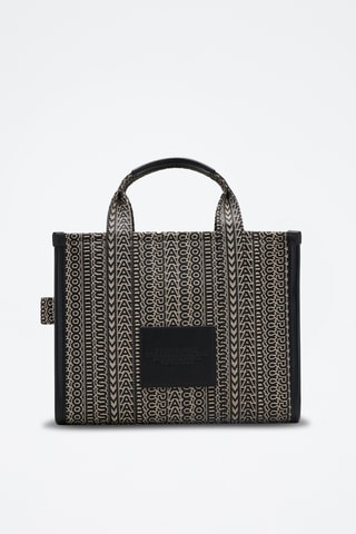 Sac porté épaule The Monogram Jacquard - Noir et gris