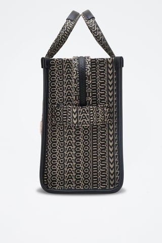 Sac porté épaule The Monogram Jacquard - Noir et gris