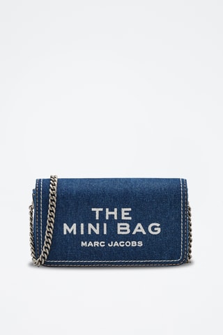 Sac bandoulière en jean The Denim Chain - Bleu cobalt
