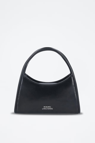 Sac à main en cuir The Glam - Noir 