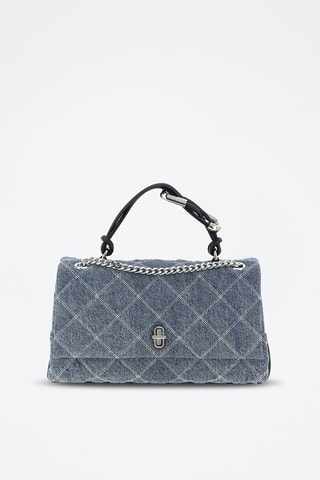 Sac à main en jean The Quilted - Bleu marine 