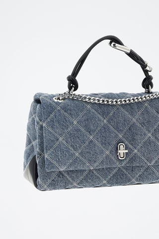Sac à main en jean The Quilted - Bleu marine 