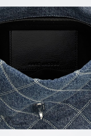 Sac à main en jean The Quilted - Bleu marine 