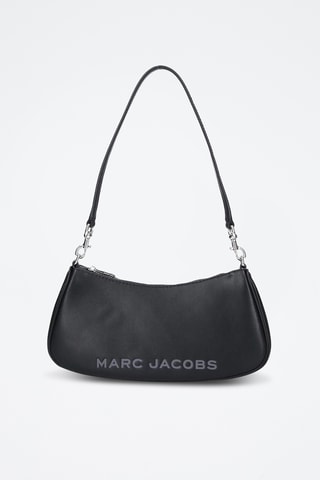 Sac bandoulière en cuir The Star Charm - Noir