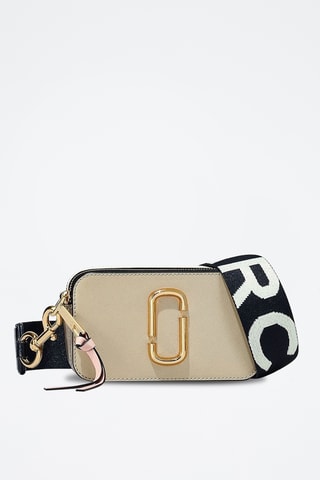 Sac bandoulière en cuir The Snapshot - Beige