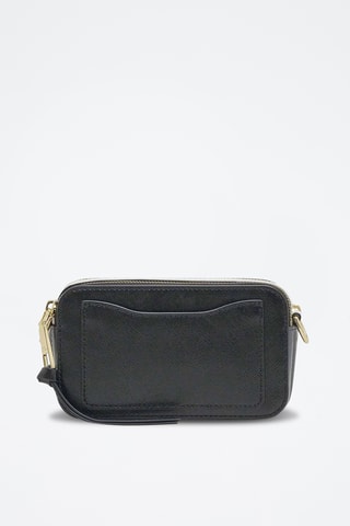 Sac bandoulière en cuir The Snapshot - Noir et blanc