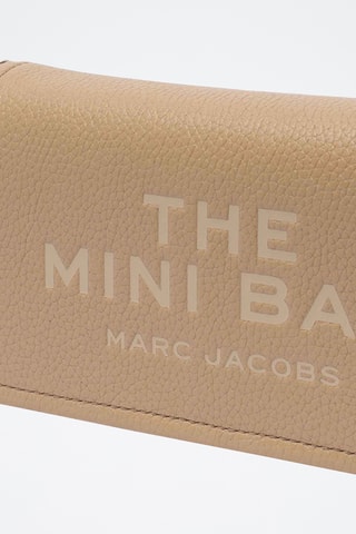 Sac bandoulière en cuir The Leather Mini Bag - Camel