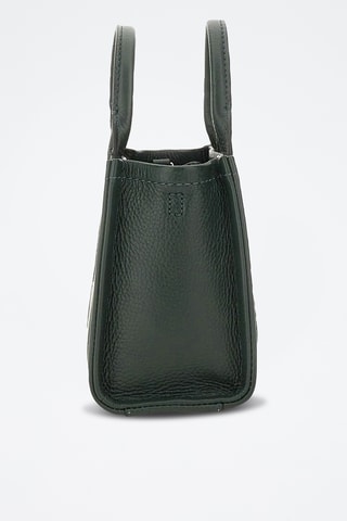 Sac à main en cuir The Small Tote - Vert foncé