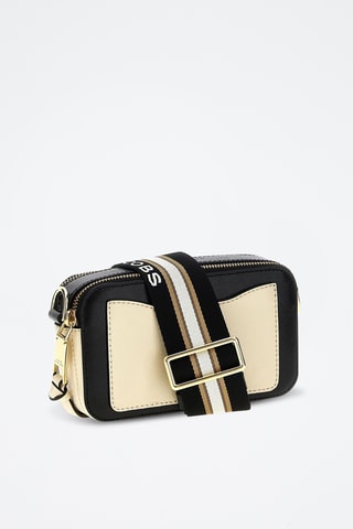 Sac bandoulière en cuir Snapshot - Beige