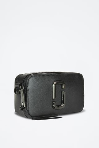 Sac bandoulière en cuir Snapshot - Noir