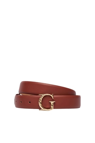 Ceinture Adj & Not Rev - Marron