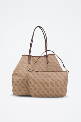 Cabas et pochette Victtoria - Marron