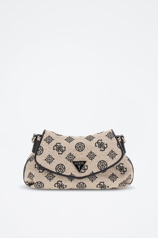 Sac bandoulière Beyza - Noir et beige