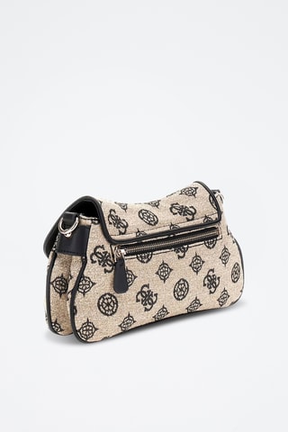 Sac bandoulière Beyza - Noir et beige