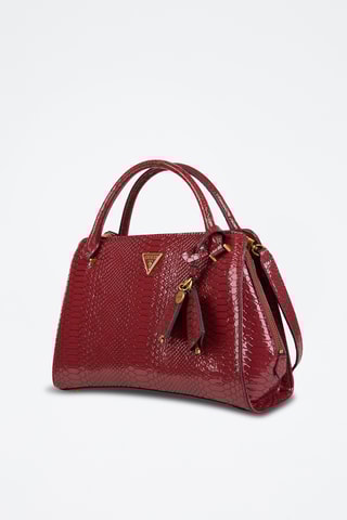 Sac à main verni Annita - Rouge