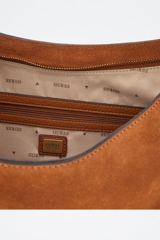 Sac à main en nubuck Camden - Marron