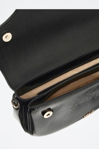 Sac porté épaule verni Dea - Noir