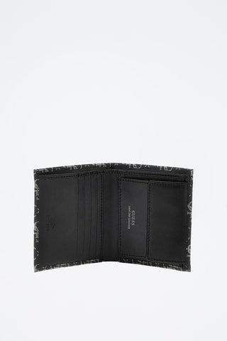 Portefeuille en cuir Milano - Noir