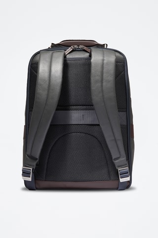 Leren Rugtas - Marineblauw