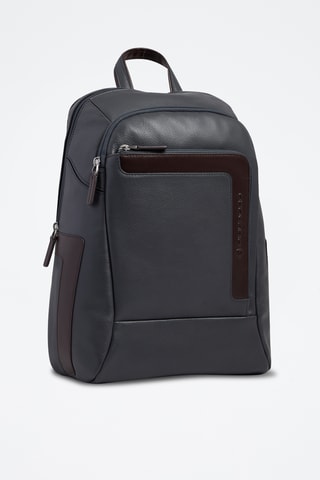 Leren Rugtas - Marineblauw