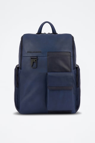 Leren Rugtas - Donkerblauw