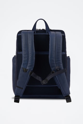 Leren Rugtas - Donkerblauw