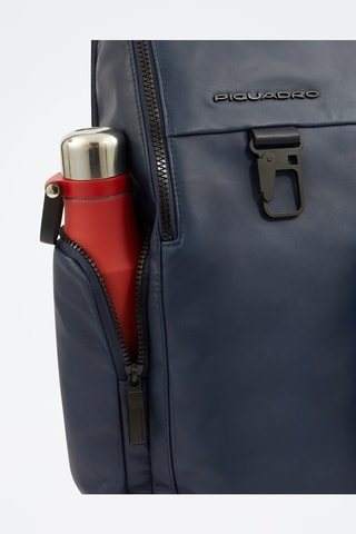 Leren Rugtas - Donkerblauw