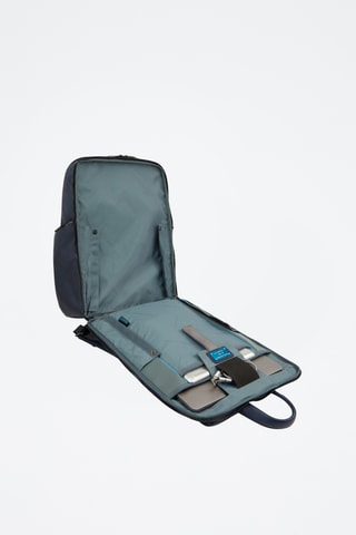 Leren Rugtas - Donkerblauw