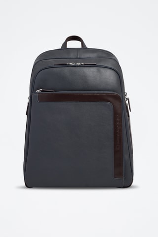 Leren Rugtas - Blauw