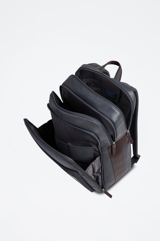 Leren Rugtas - Blauw