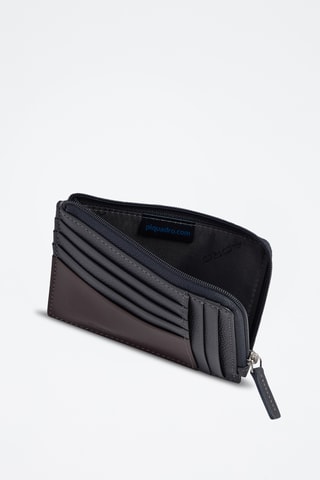 Leren Pasjeshouder - Marineblauw