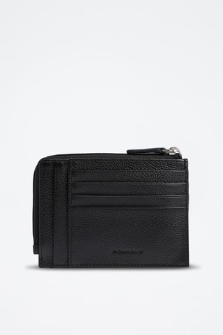 Leren Pasjeshouder - Zwart