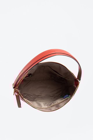 Mala shopper em couro Vermelho - Piquadro