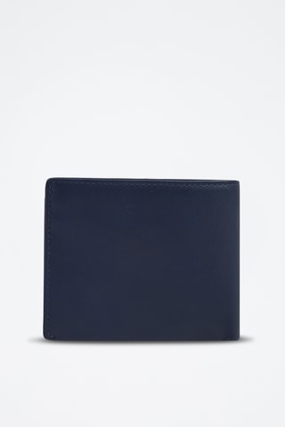 Leren Portefeuille - Marineblauw