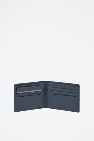 Leren Portefeuille - Blauw