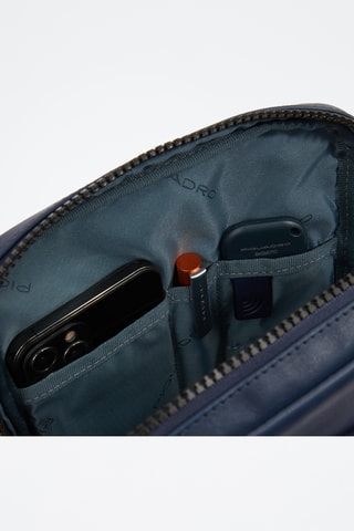 Leren Tas - Donkerblauw