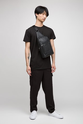 Leren Rugtas - Zwart