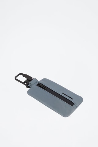 Sleutelhanger met Portemonnee - Grijs