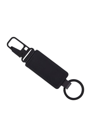 Leren Sleutelhanger - Zwart