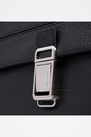 Leren Schoudertas - Zwart