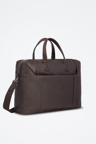 Leren Aktetas - Bruin