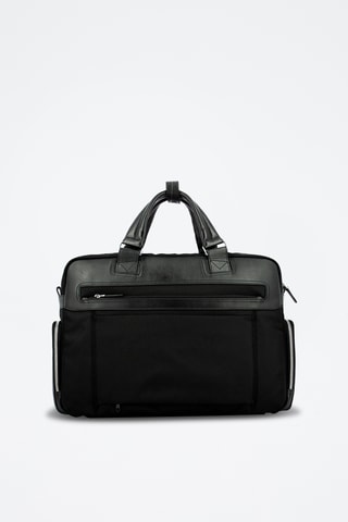 Leren Aktetas - Zwart