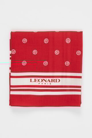 Sjaaltje Le Parisienne - Bordeauxrood en Ecru