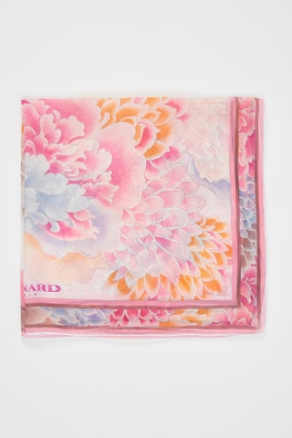 Wollen en Zijde Sjaal - Roze