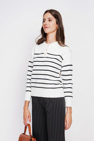 Camisola oversized - Branco