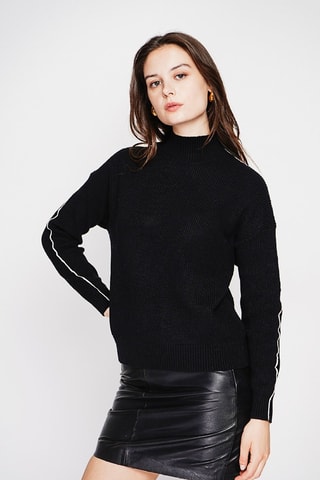 Camisola oversized - Preto