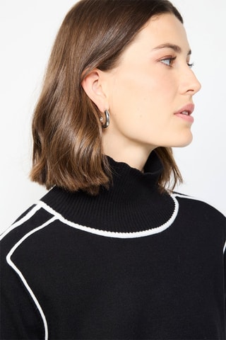 Camisola - Branco e preto