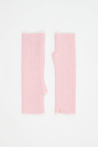 Luvas sem dedos - Bege - Rosa