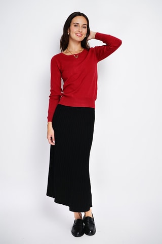 Camisola de caxemira - Vermelho - Vermelho