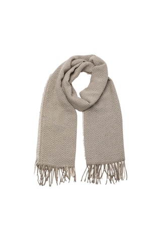 Écharpe - Bege e cru